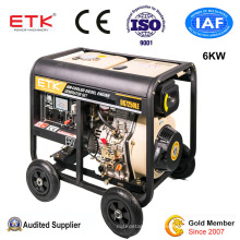 Easy Operation Air Cooled Diesel Generator Set (6KW)